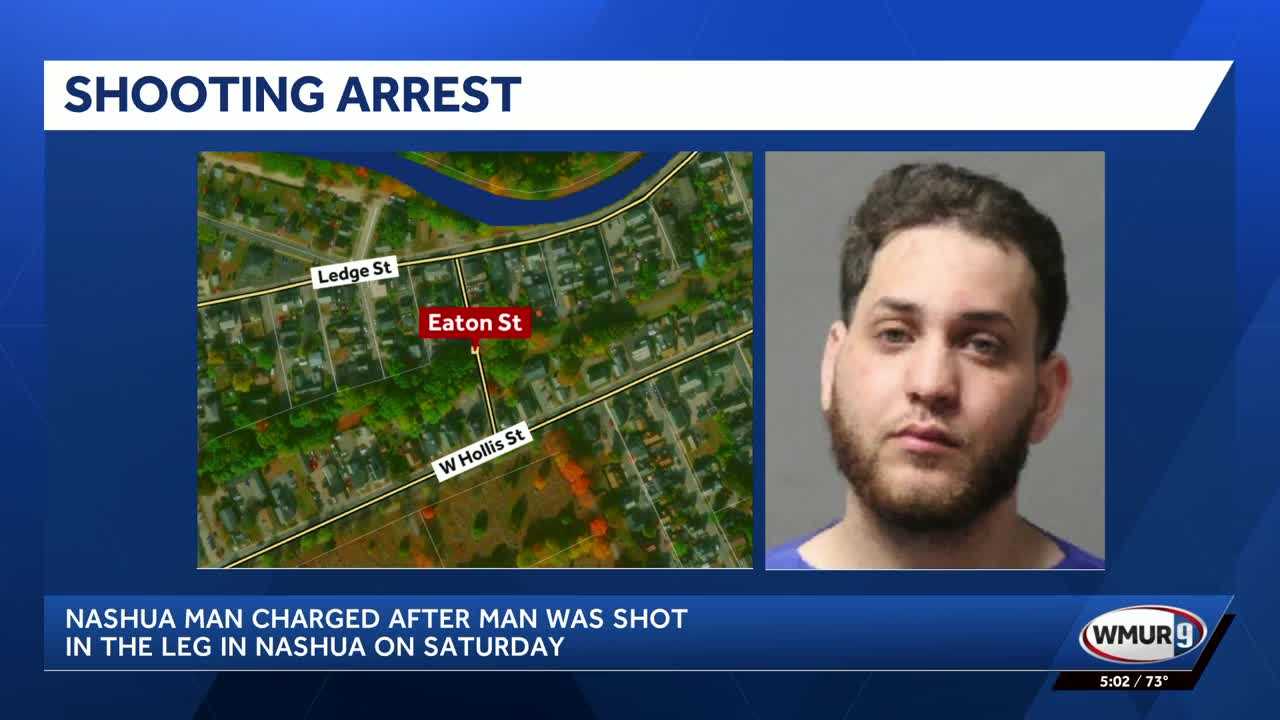 Teenager arrested after allegedly shooting man in leg in Nashua