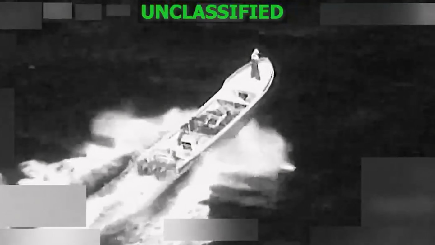 US military strike on alleged drug boat kills 2 in the Caribbean