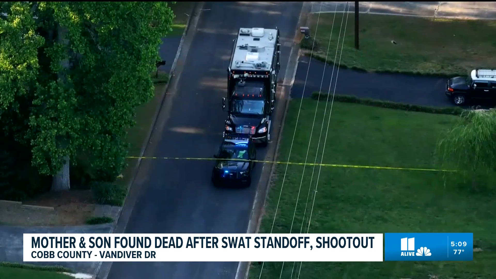 Mother and son found dead after SWAT standoff, shootout in Cobb County
