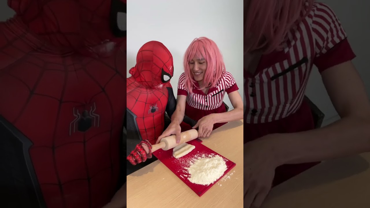 Issei funny video 😂😂😂 with Spider-Maaaaaaan #shorts