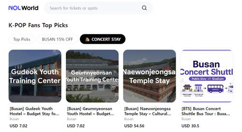 Public lodging for foreigners in Busan nearly fully booked ahead of June BTS concert