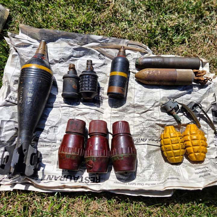 Cache of 100-year-old grenades found in Thousand Oaks