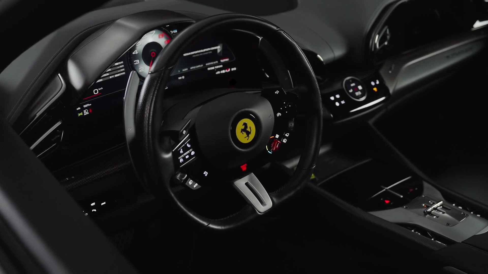 Ferrari Purosangue in Handling Speciale configuration interior design