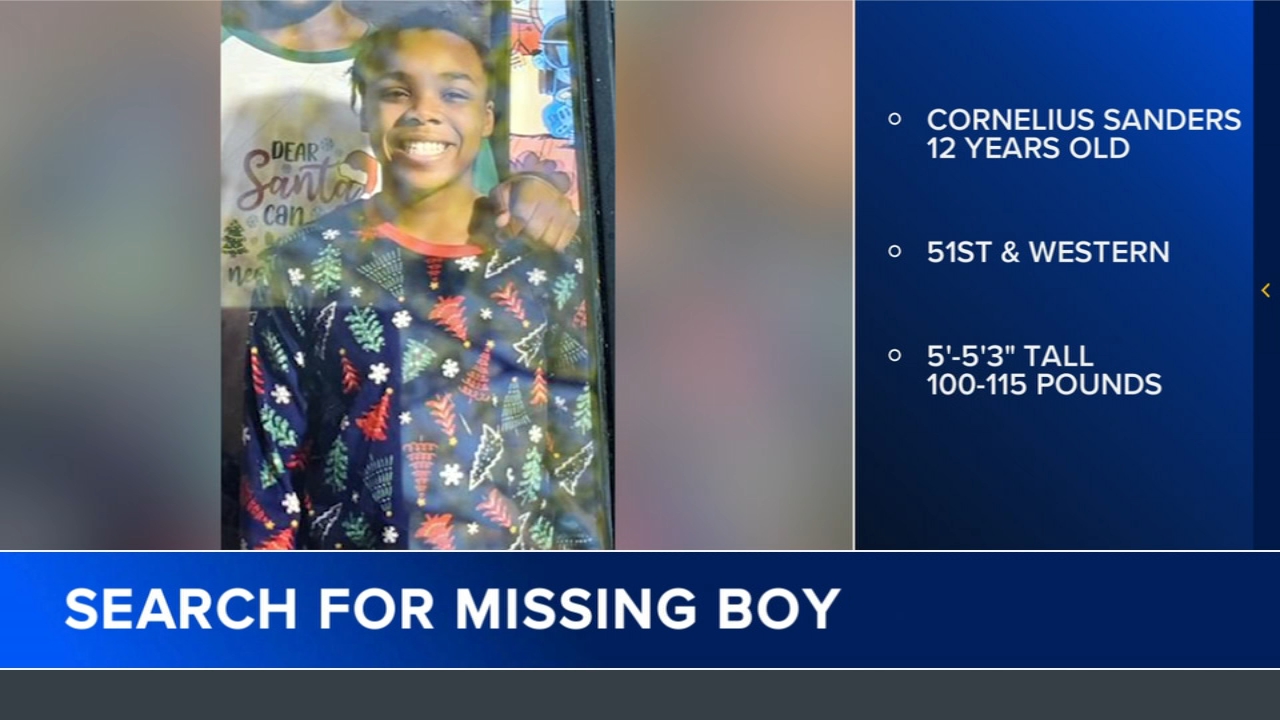 Chicago police searching for missing 12-year-old boy last seen in Gage Park