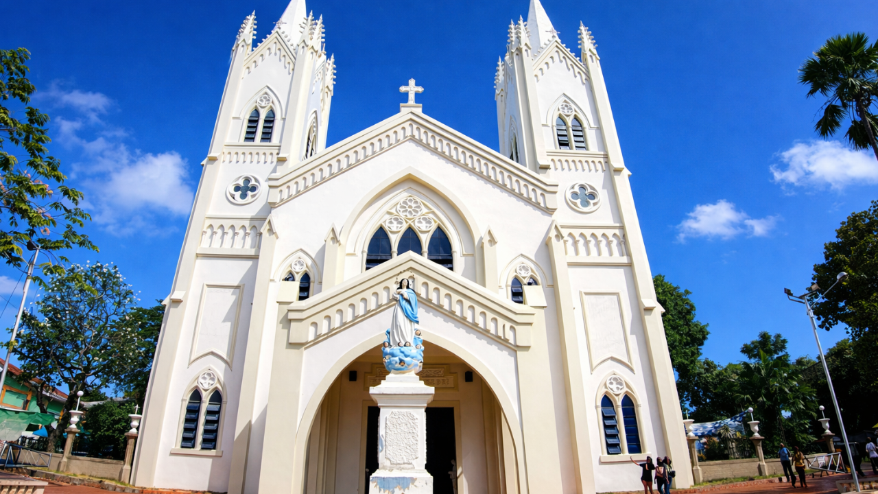 Exploring Puerto Princesa’s White Cathedral (4K)