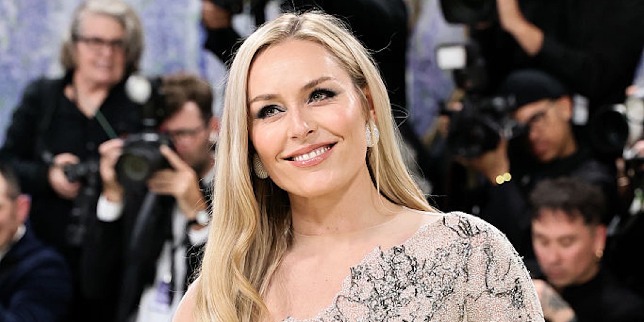 Lindsey Vonn Attends Met Gala After Her Accident