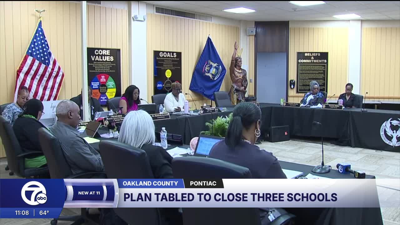 Pontiac school district considers closing 3 elementary schools amid ...