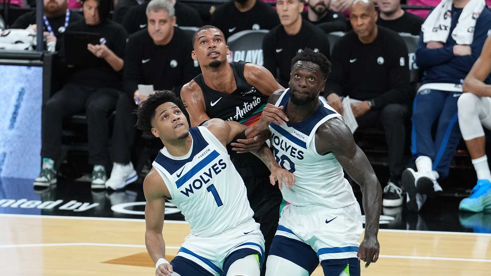 Timberwolves’ Terrence Shannon Jr. shows zero fear of Victor Wembanyama ...