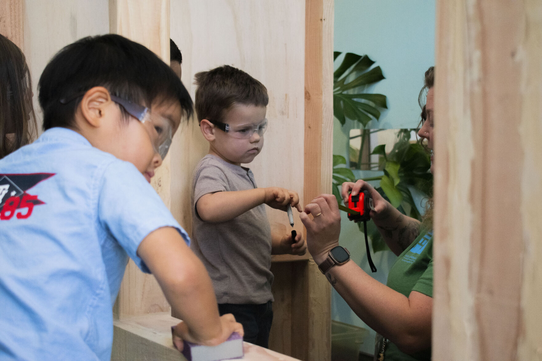 Preschoolers pick up power tools to turn dreams into reality at ...