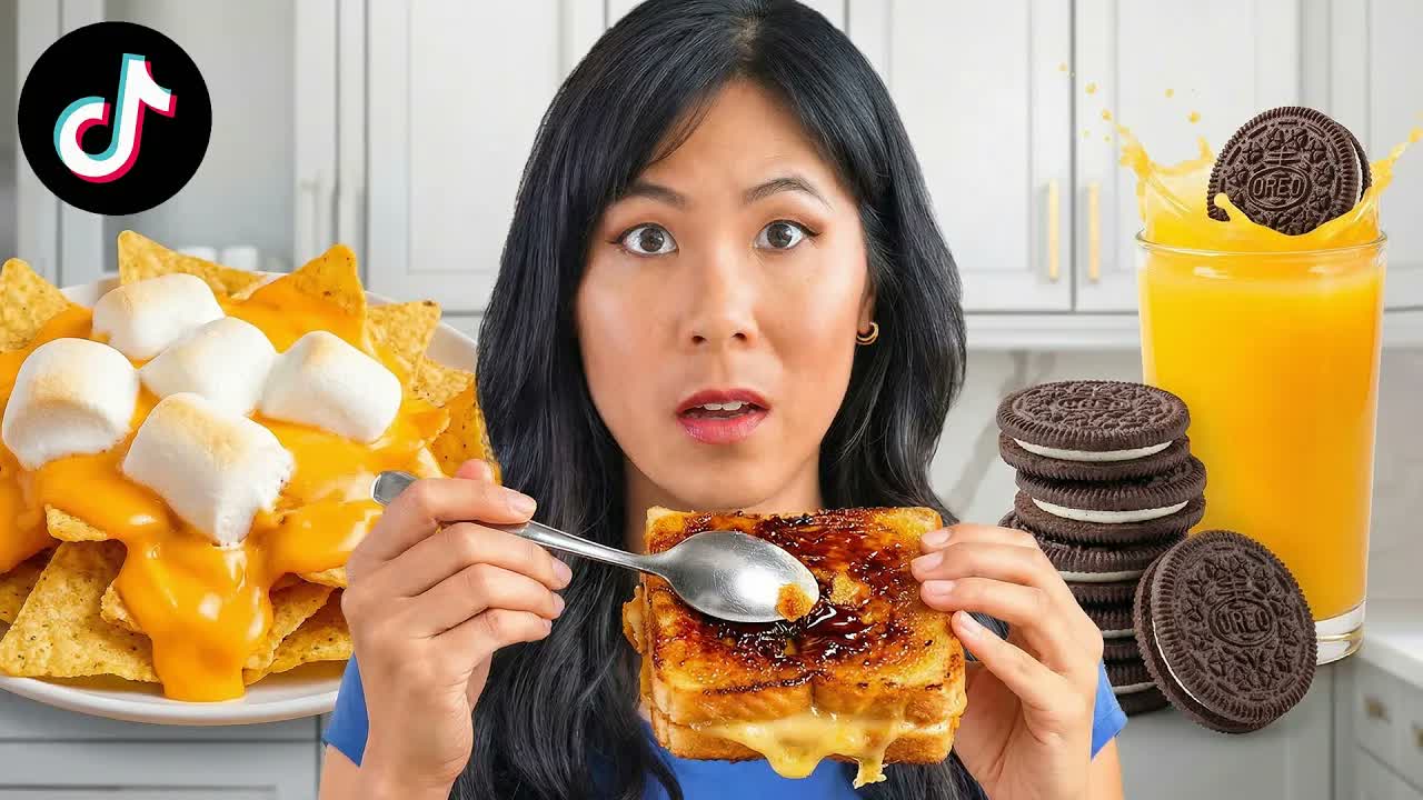 She tried the most questionable TikTok food combos so you don't have to ...