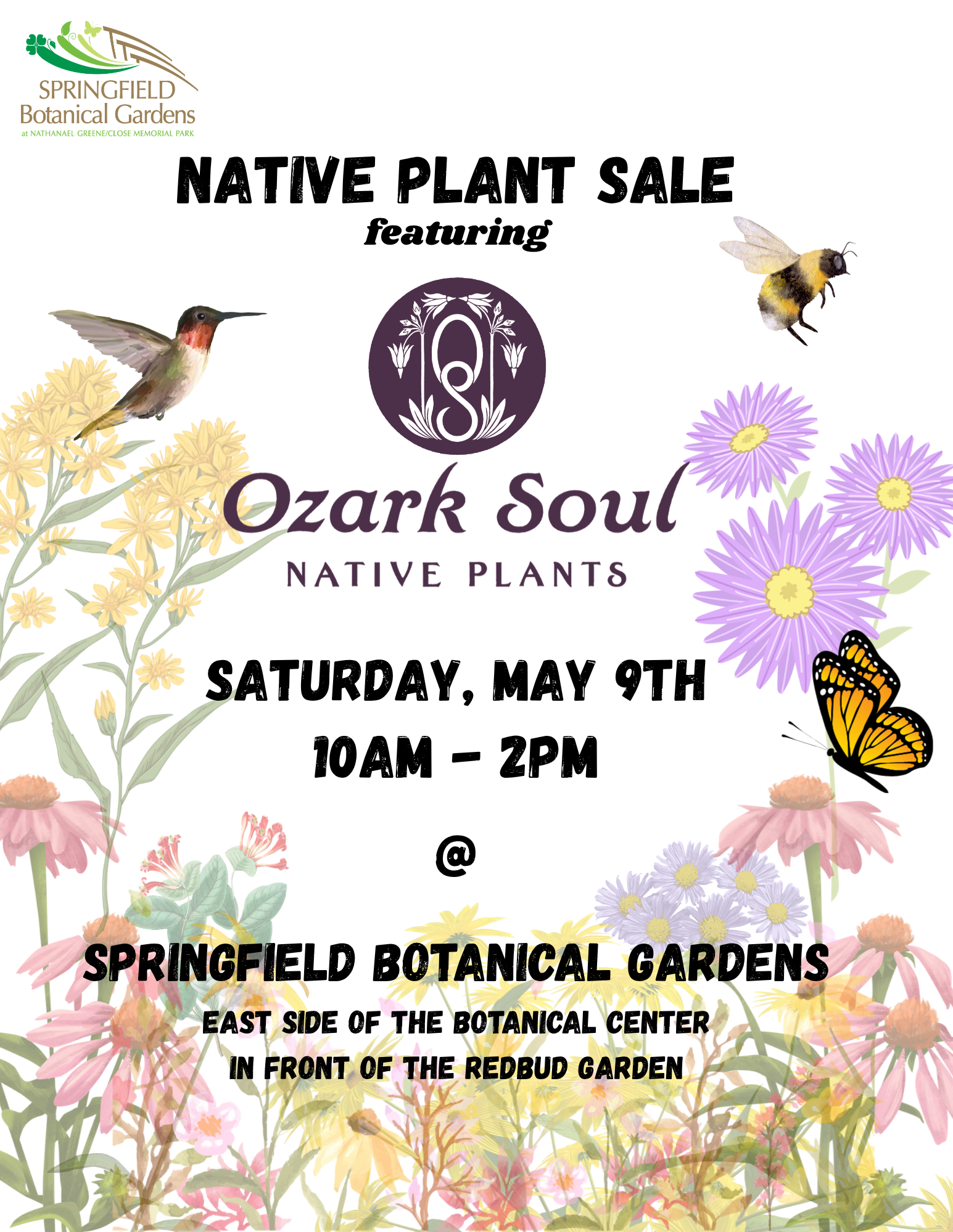 Springfield Botanical Gardens to host spring native plant sale