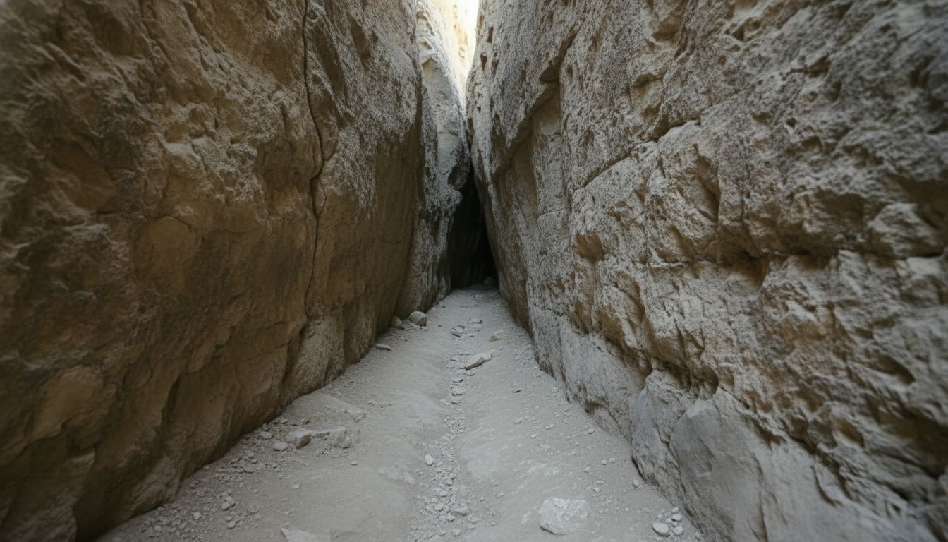 Stuck upside down inside Nutty Putty Cave