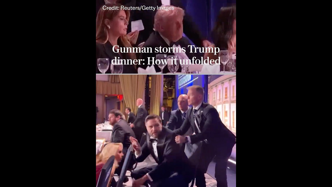 Gunman storms Trump dinner: How it unfolded