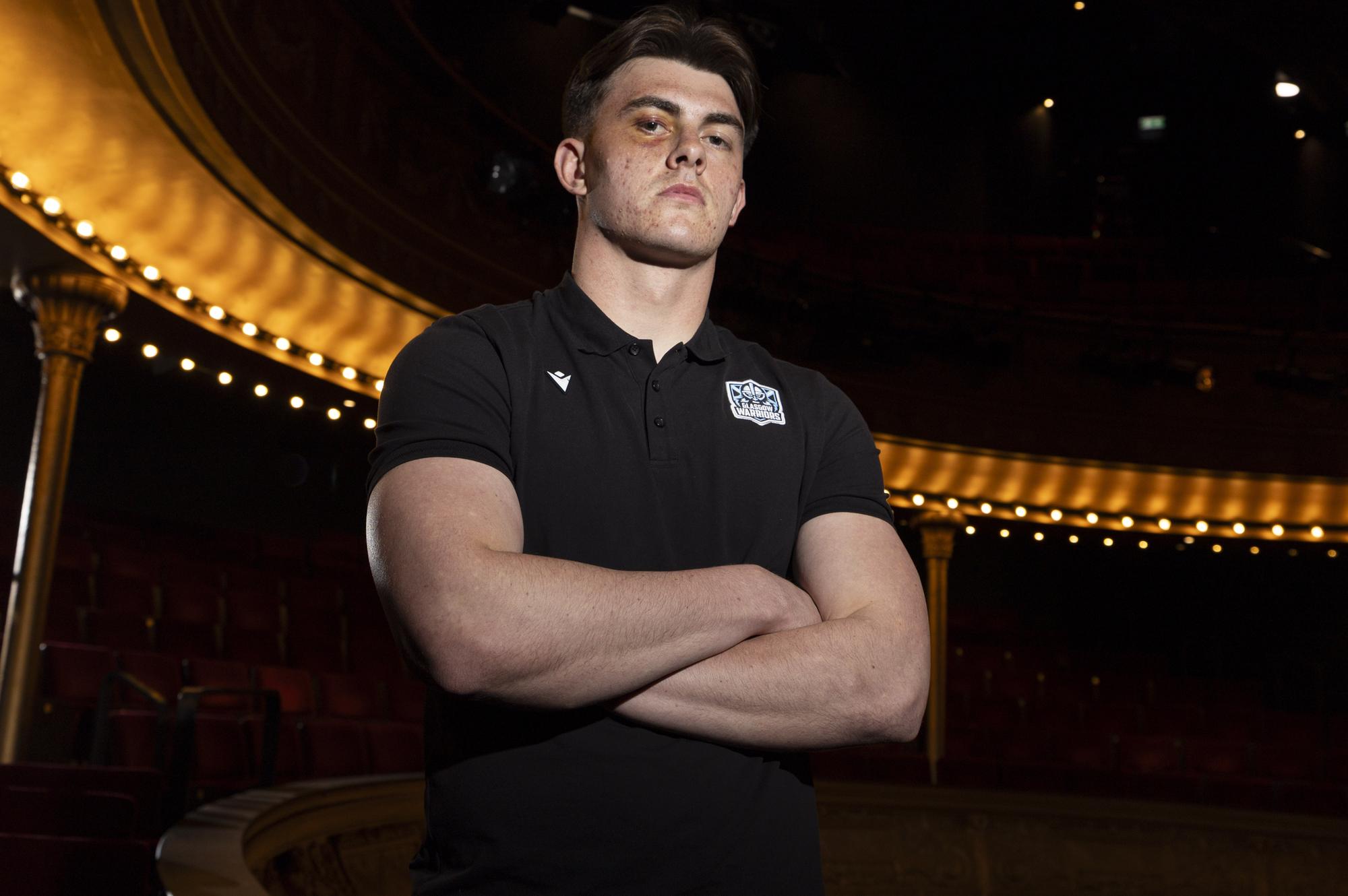 Ex-Gala winger Kerr Johnston signs first pro deal with Glasgow Warriors
