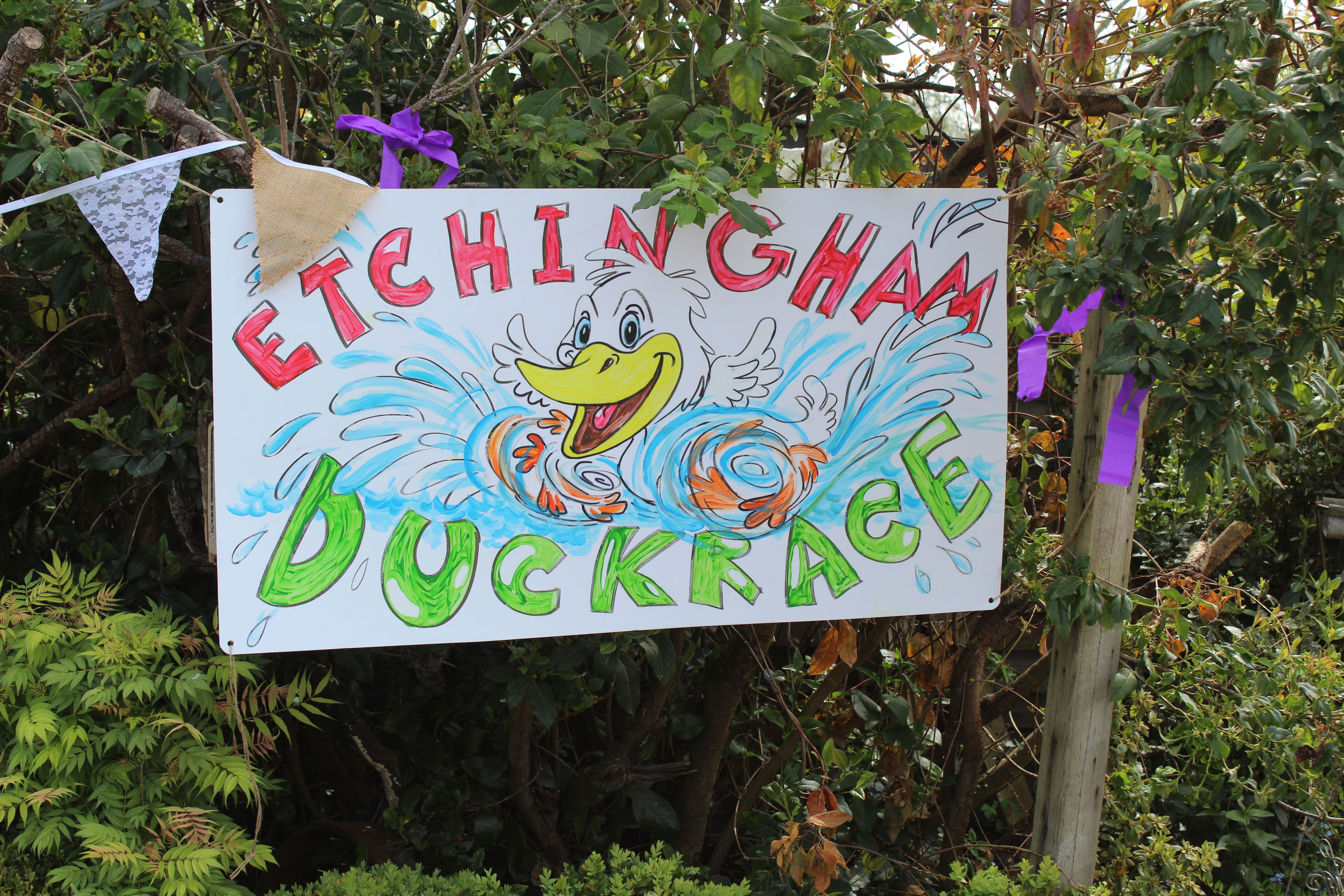 Etchingham duck race success