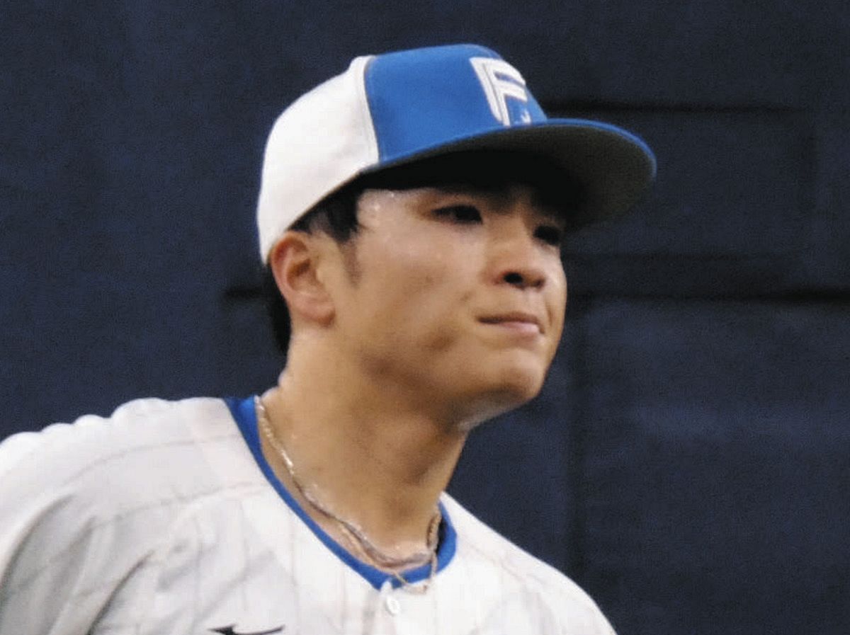日本ハム】郡司裕也の折れたバットが球審の側頭部を直撃「ヘルメット