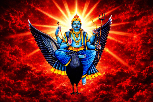 Why Krishna and Shani are both connected to number 8