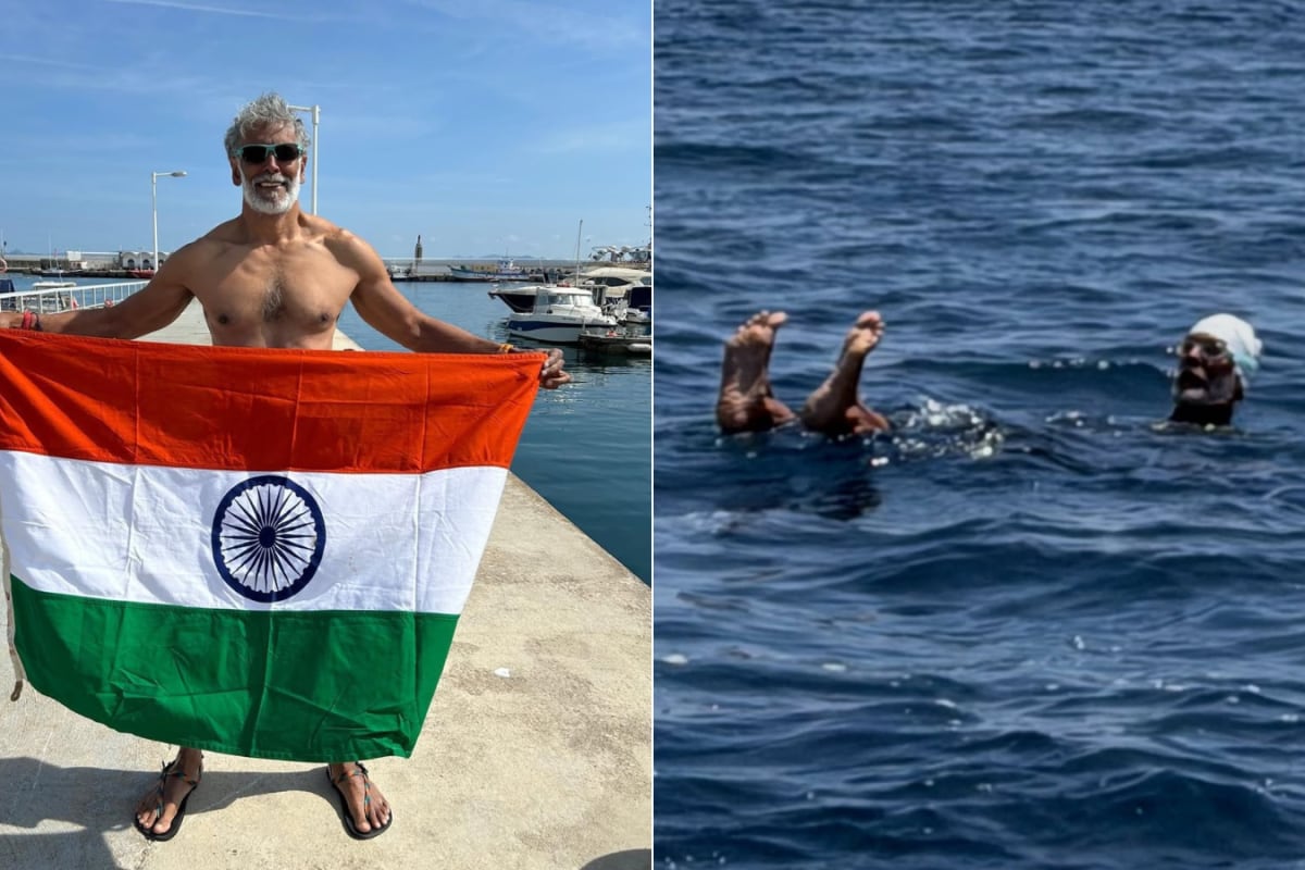 Milind Soman swims 15kms from Europe to Africa; internet calls him 'the ...