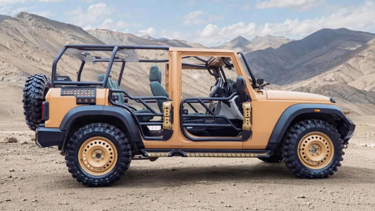 Anand Mahindra shares images of Thar-based military ATV: Gets stunning mods