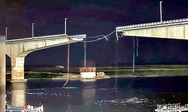 Portion of bridge over Ganga collapses in Bihar's Bhagalpur, probe ordered