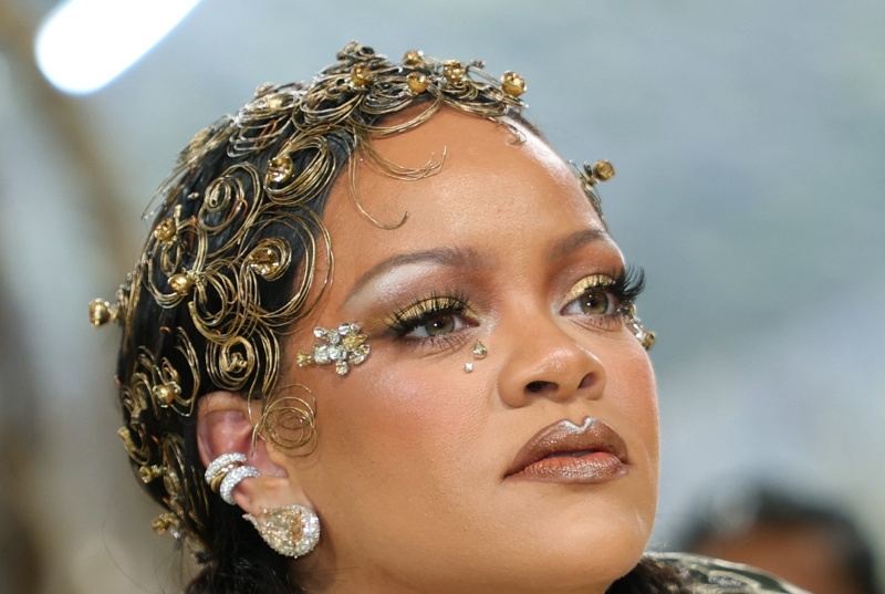 Rihanna and A$AP Rocky set trends at the Met Gala 2026