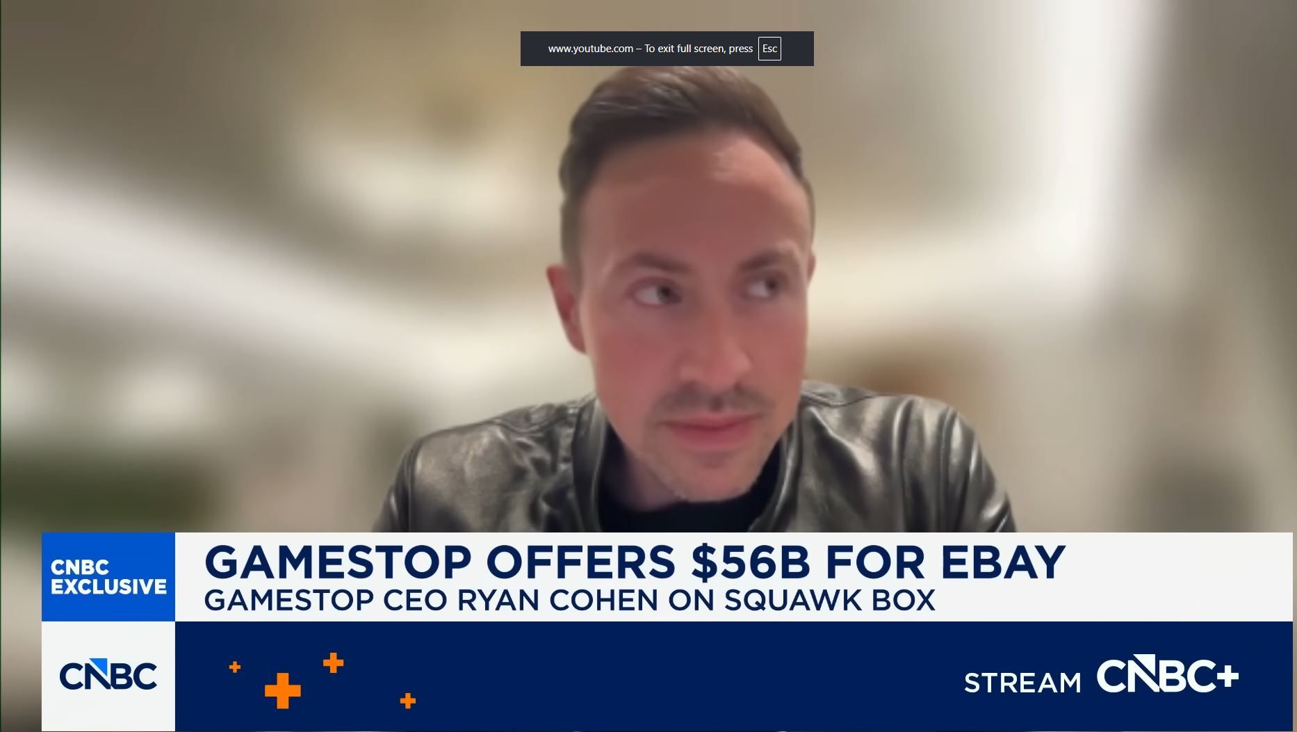 GameStop's CEO is annoyed you don't understand how he's buying eBay
