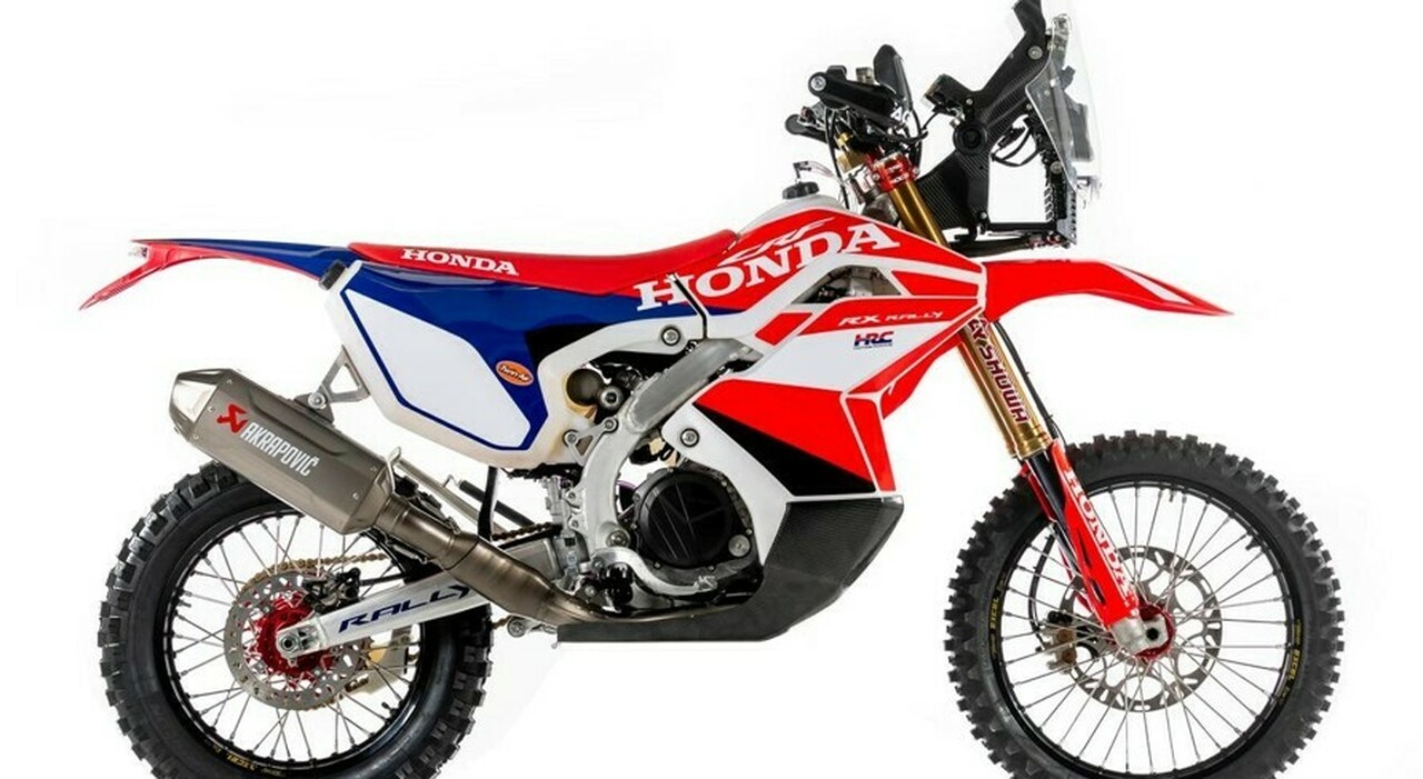 Honda CRF450RX Rally MY2027 debutta in versione race replica ...
