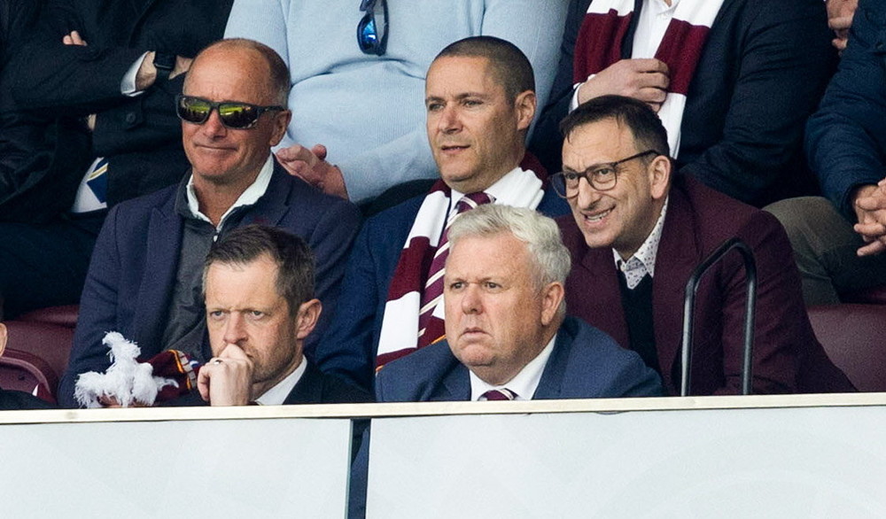 Tony Bloom toasts Hearts win vs Rangers at Tynecastle Arms as he ...
