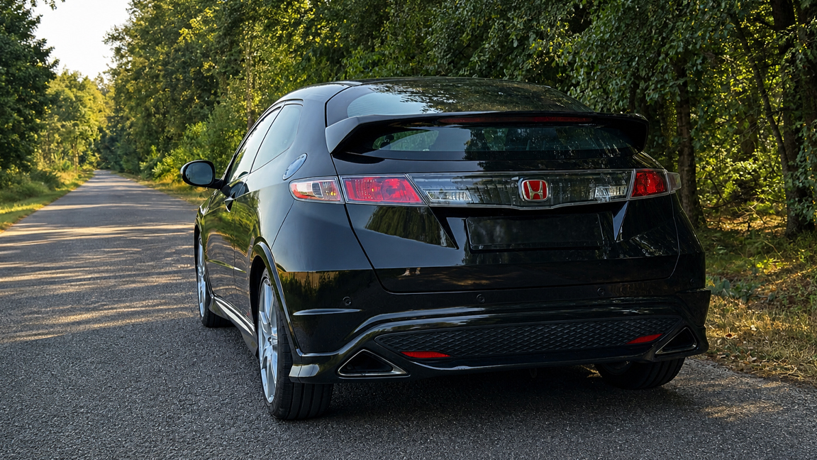Honda Civic Type R FN2 laat sterke VTEC-prestaties zien