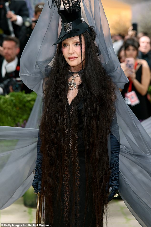 Madonna, 67, channels witchy energy for Met Gala 2026 in gothic