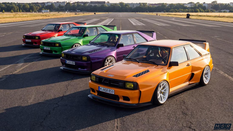 HSR Type 859 - Audi Sport quattro restomod: Doppelt so viel PS wie das ...