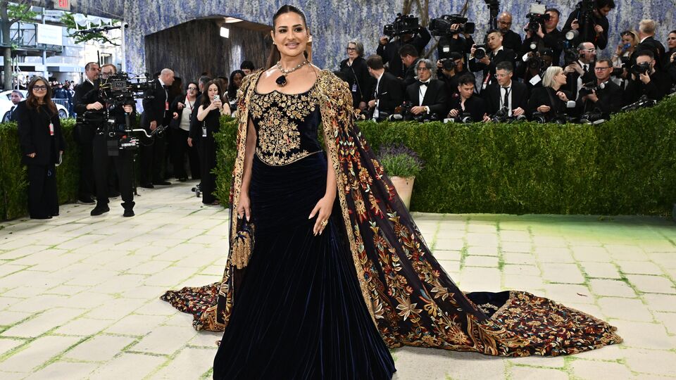 Who is Sudha Reddy? Indian Billionaire turns head in Kalamkari-inspired ...