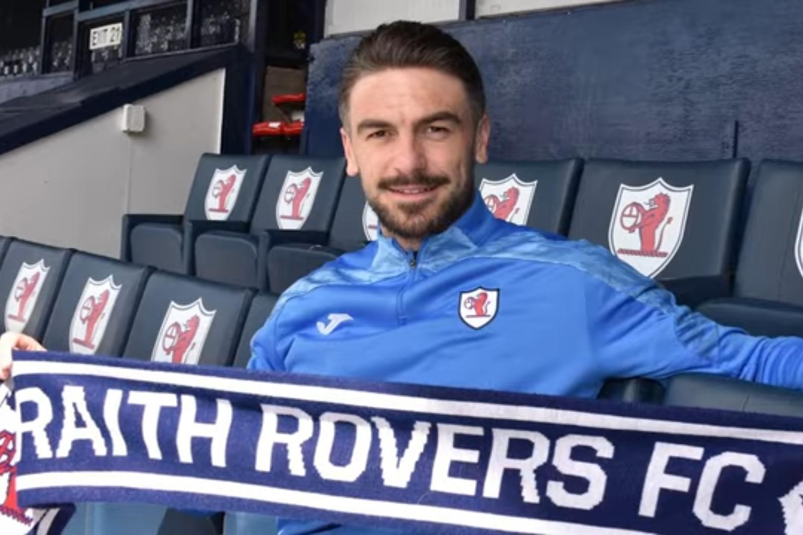 Boss Dougie Imrie isn't only very familiar face for new Raith Rovers ...