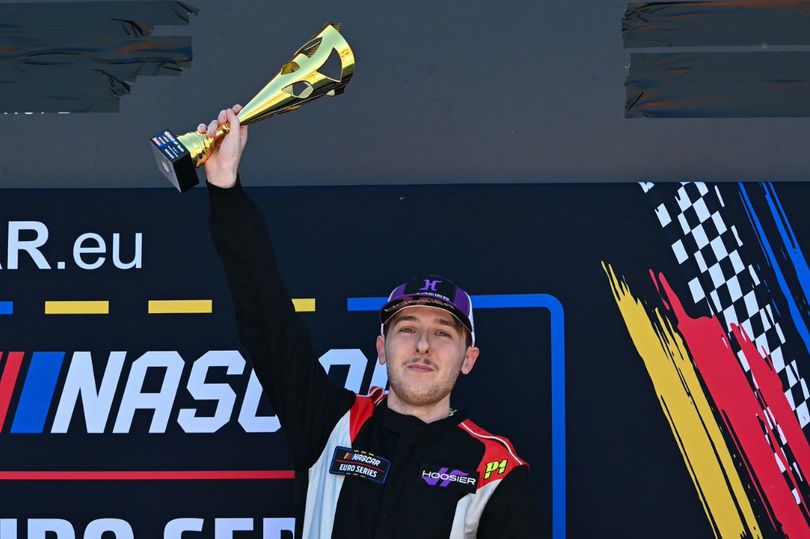 North Wales motor racing star wins NASCAR Euro race in sensational debut