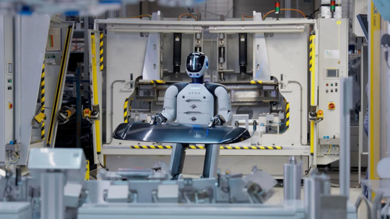 AEON humanoid robot to handle factory operations in real-world autonomy ...