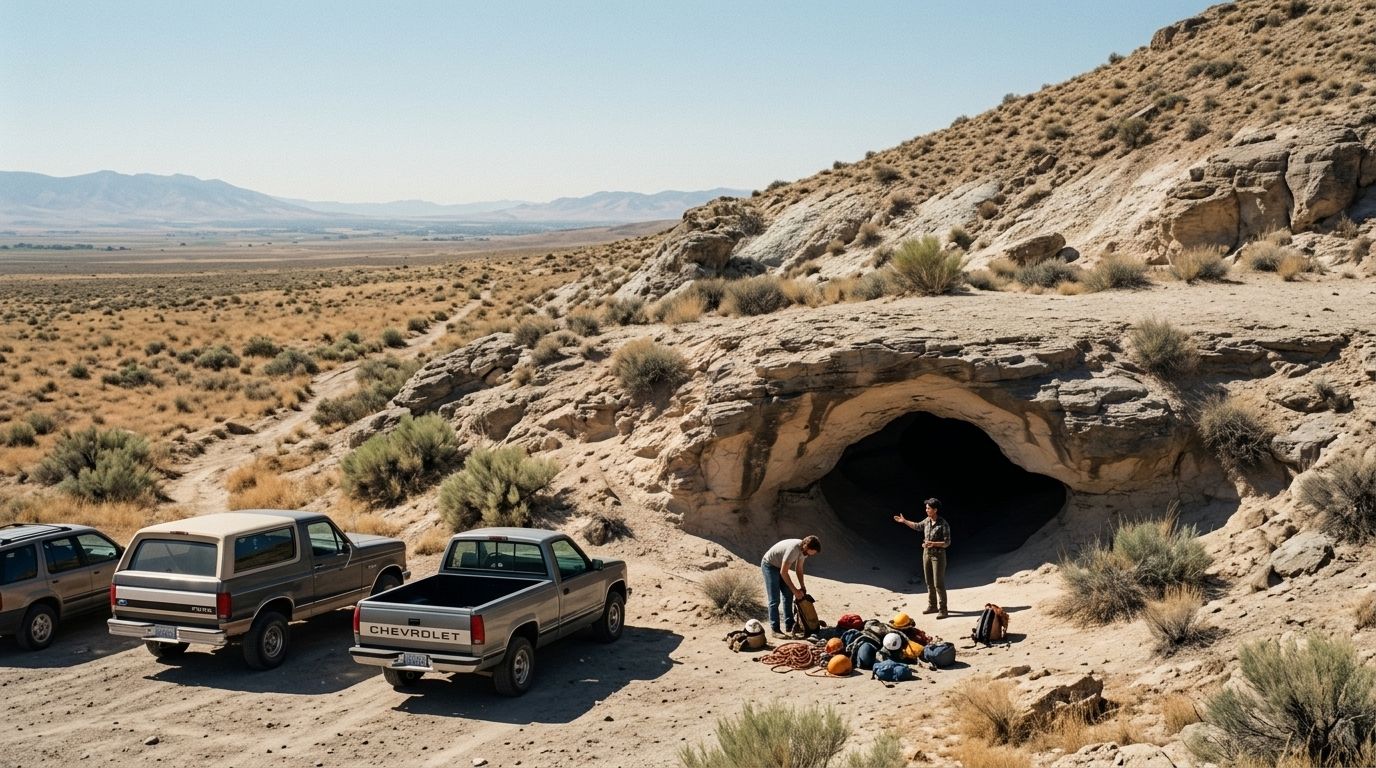 Stuck upside down inside Nutty Putty Cave