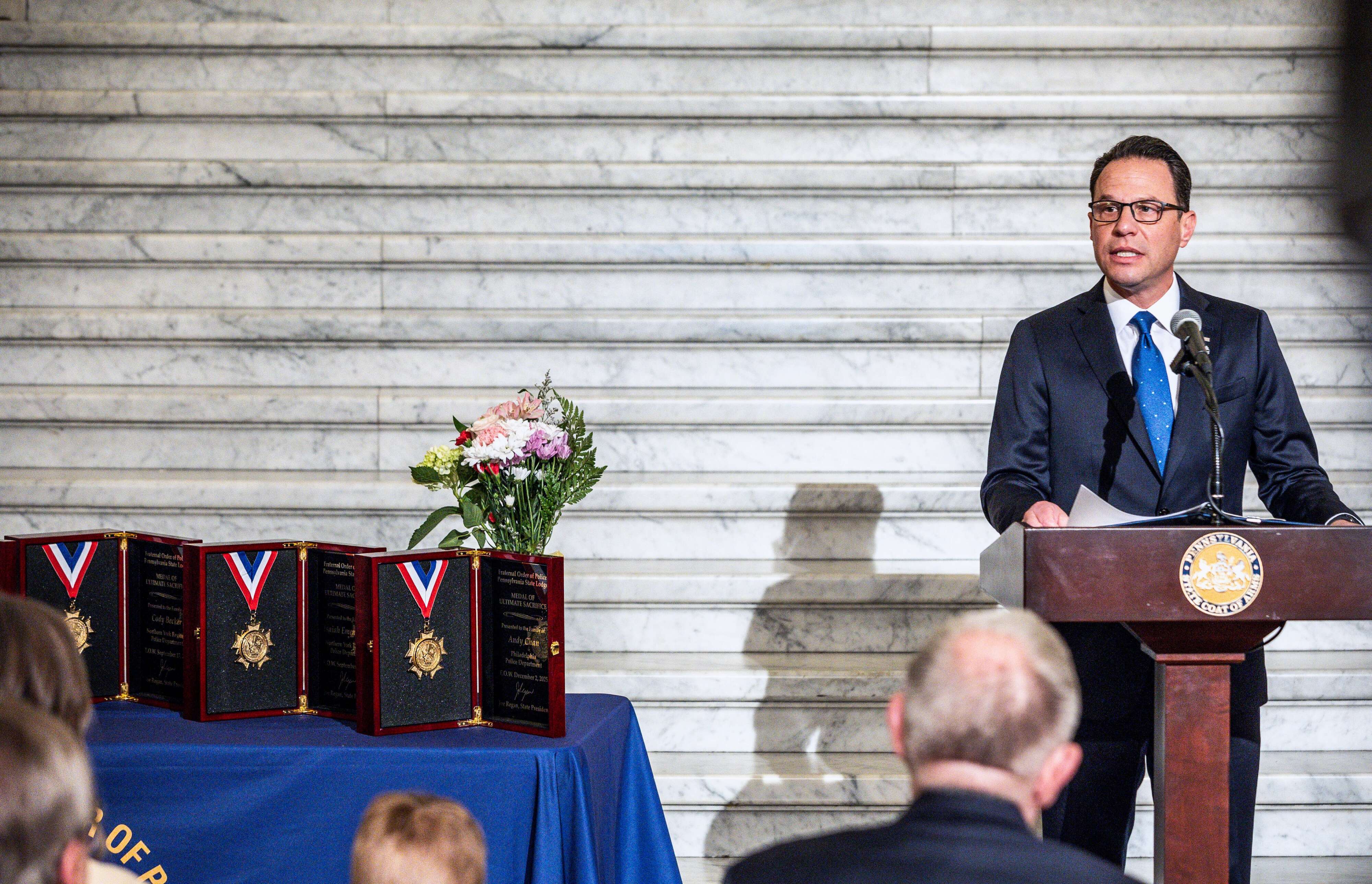 Slain York County police officers among those honored at Capitol memorial
