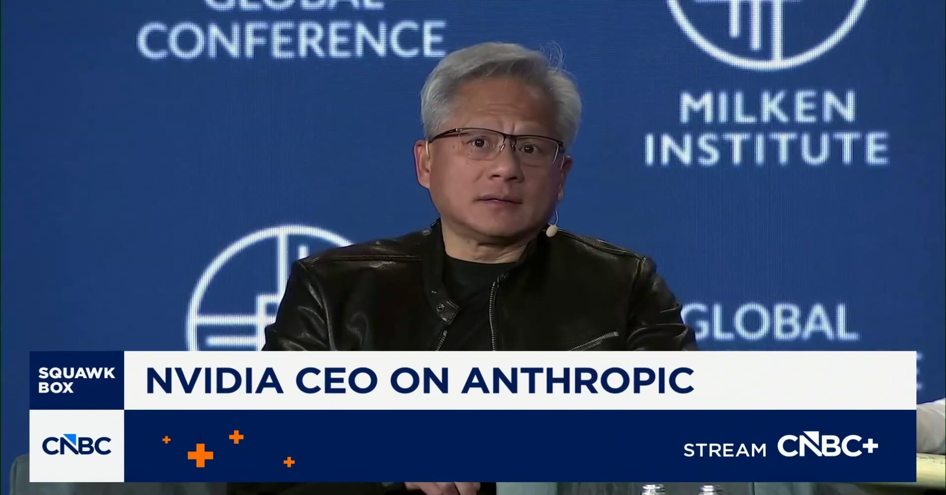 Nvidia CEO Jensen Huang on Anthropic: Hope the US government and ...