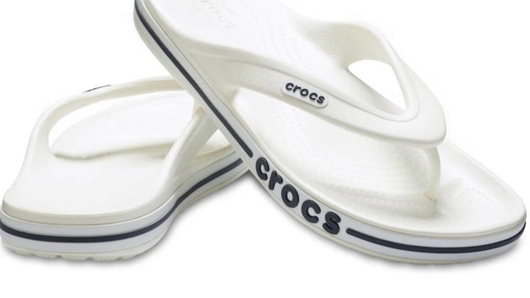 Target is selling highly-rated, 'super comfy' Crocs flip-flops for only $15