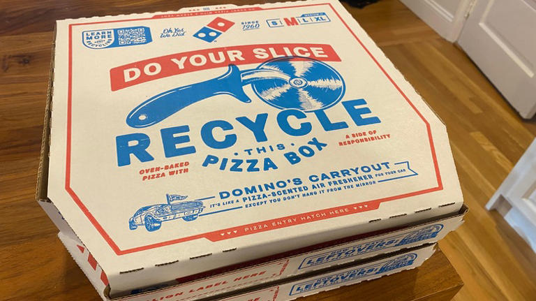 The well-known restaurant chain that invented the pizza box