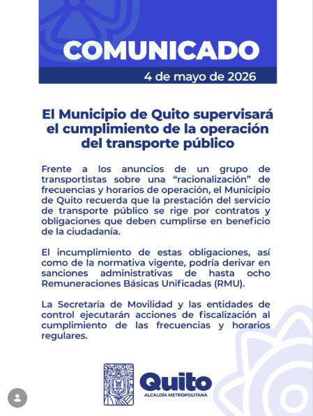 Video: Quito luce sin buses urbanos en varios puntos de la ciudad