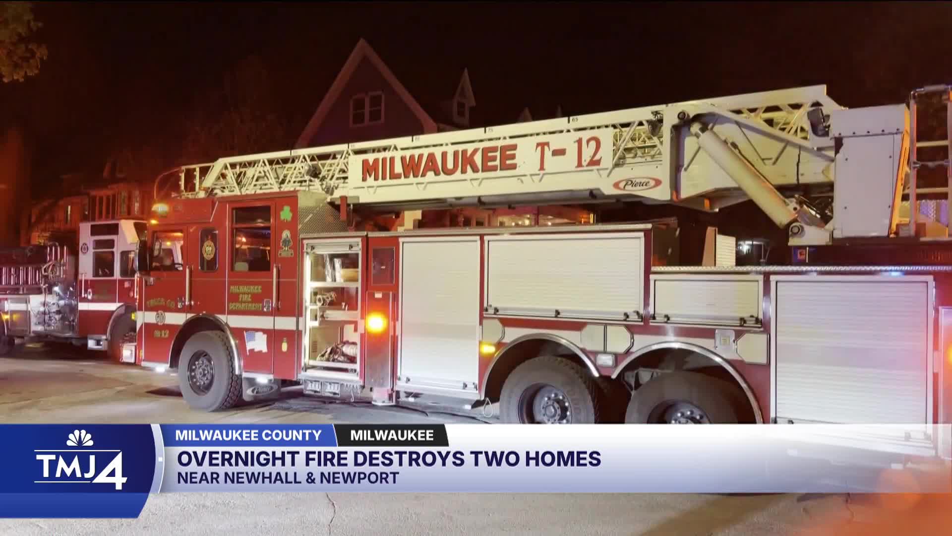 No injuries reported after large response to overnight fire