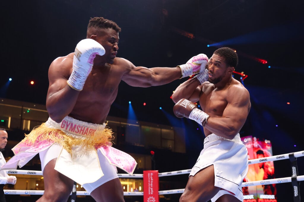 Francis Ngannou predicts Tyson Fury vs Anthony Joshua outcome ahead of ...
