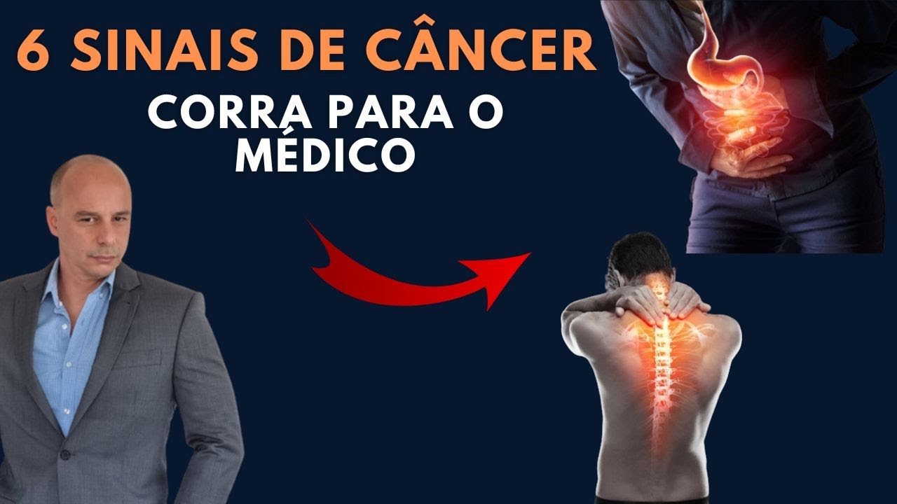 Pode ser câncer não ignore esses 6 sinais || Dr. Moacir Rosa
