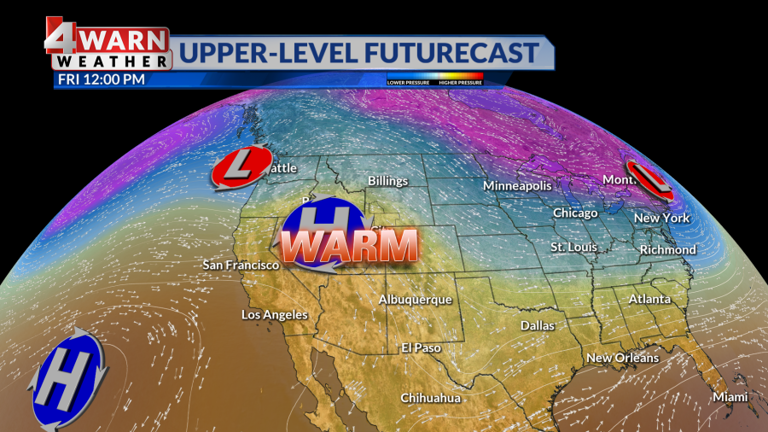 Rain showers and cooler Tuesday with a gradual warm up to end the week