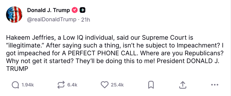 Opinion: Trump is UNO’s biggest loser as he posts confusing AI image ...