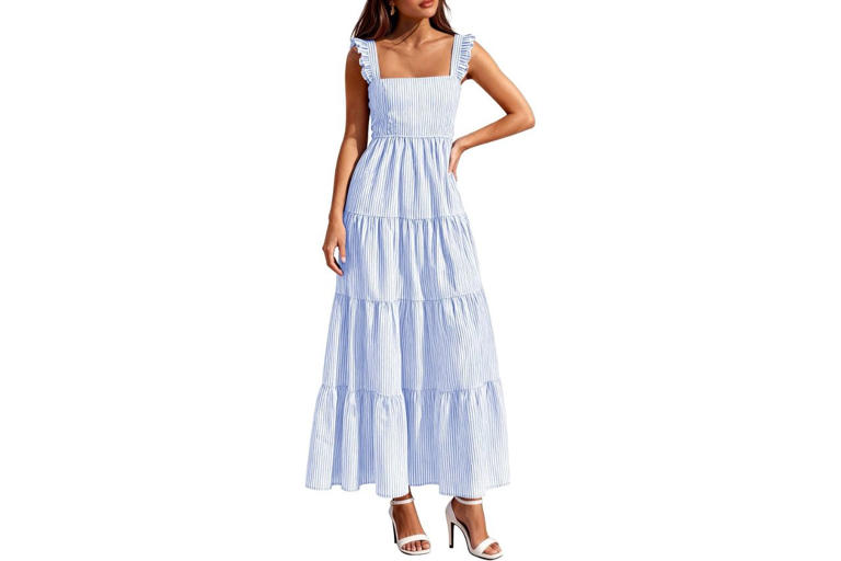 sachin and babi light blue dress The 13 Best Summer Maxi Dresses From Amazon main image 0