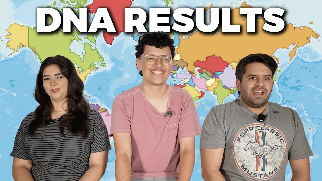 DNA test reveals surprising ancestry results!