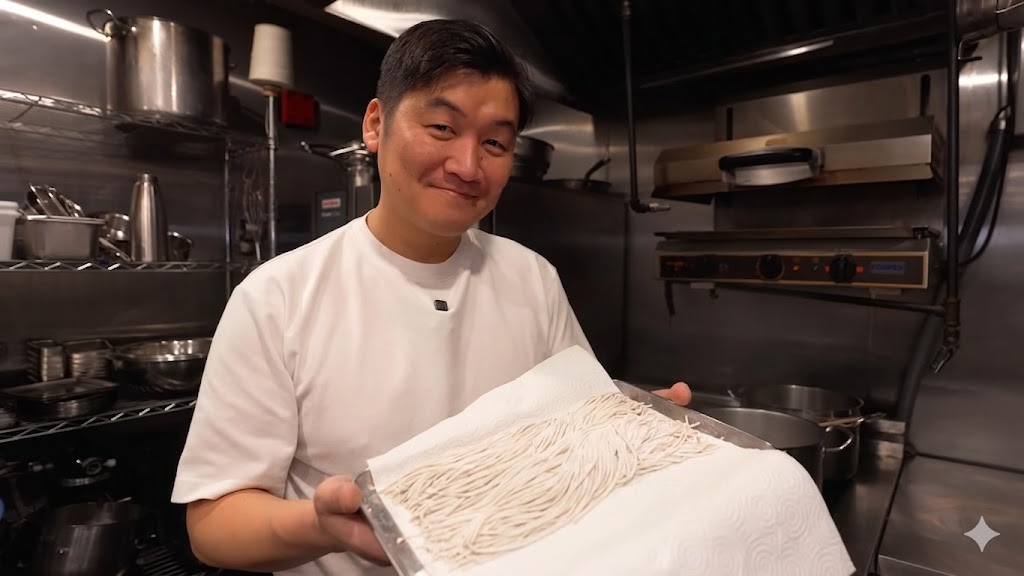 The self-taught chef chasing perfection one strand at a time