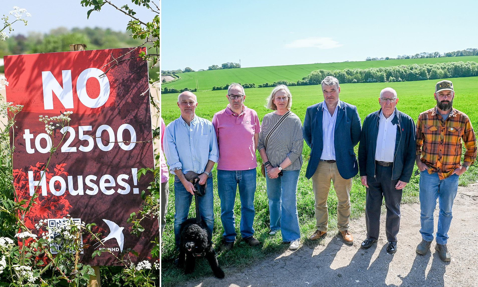Wealthy homeowners' fury over viscount's plan to build 2,500-home ...